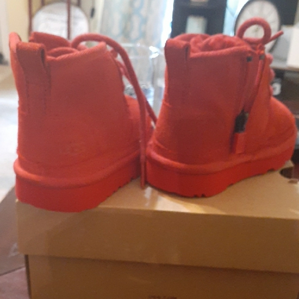 UGG Red High-Top Boots